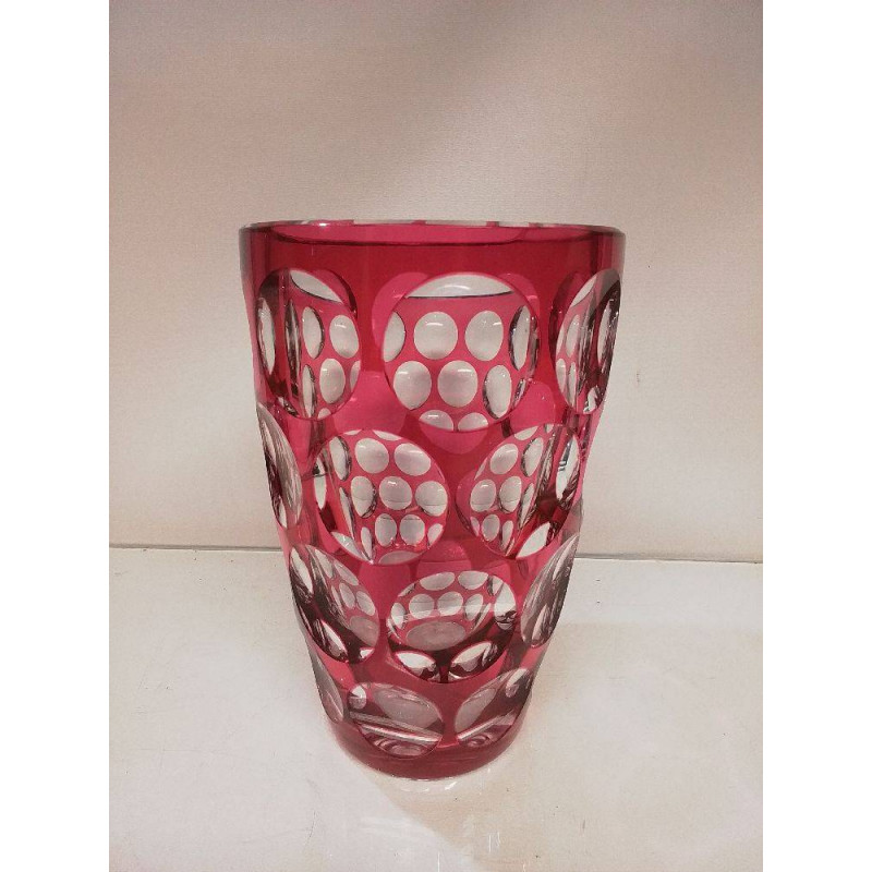 VASE VAL ST LAMBERT 