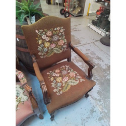 FAUTEUIL ANCIEN MOTIFS...