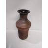 VASE ARTISANAL BRUN