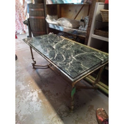 TABLE BASSE PLATEAU MARBRE 