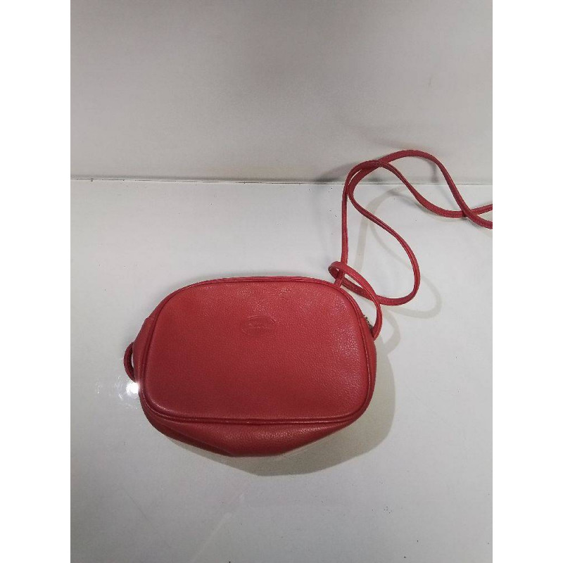 SAC LONGCHAMP CUIR ROUGE PETIT MODÈLE 