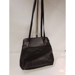 SAC A MAIN FRANCINEL CUIR NOIR