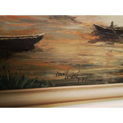 HUILE SUR TOILE CARLO LOSCH