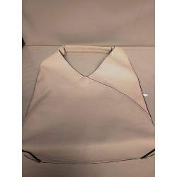 SAC A MAIN CUIR BLANC 