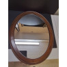 MIROIR OVALE BOIS