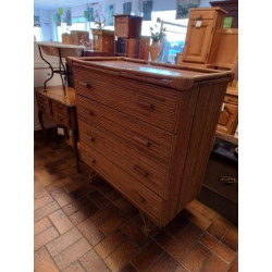 COMMODE 3 TIROIRS BAMBOU ET...