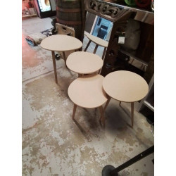 TABLE BOIS FORME GALLET LA...