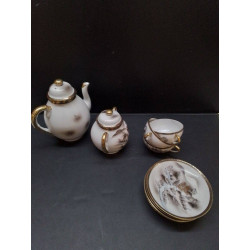 LOT VAISSELLE PORCELAINE FINE 