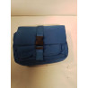 SAC A MAIN TISSU BLEU PARFOIS 
