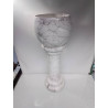 CACHE POT COLONNE STYLE MARBRE