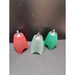 LOT DE 3 VERRES PHOTOPHORES...