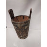 SEAU BOIS DECOR CUIVRE