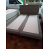 LIT MODERNE GRIS 140X200