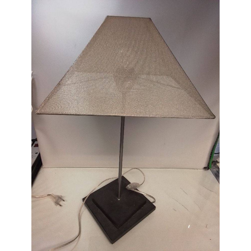 LAMPE A POSER SOCLE ARDOISE 