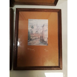 LITHOGRAPHIE CARLO LOSCH PETIT MODÈLE 