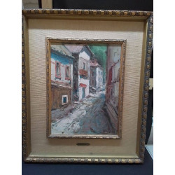 PEINTURE A L\'HUILE SIGNÉE...