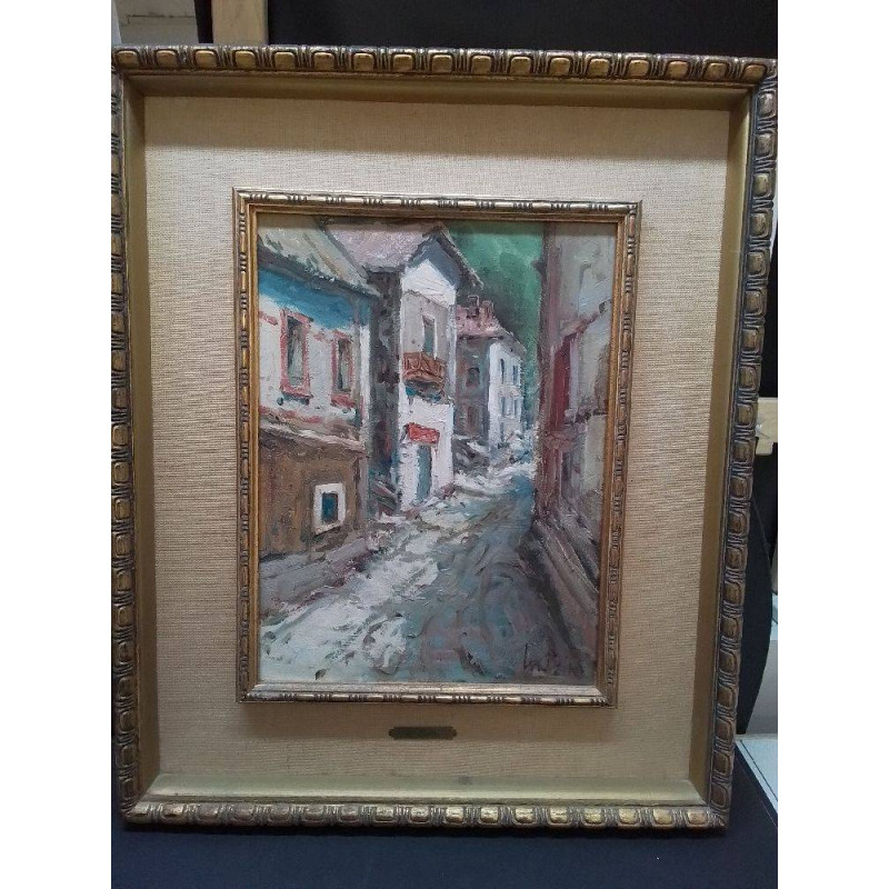PEINTURE A L\'HUILE SIGNÉE PIETRO LIETTI