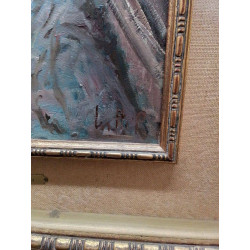 PEINTURE A L\'HUILE SIGNÉE PIETRO LIETTI