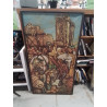 HUILE SUR TOILE THEME MEDIEVAL