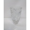 VASE VERRE CISELÉ 