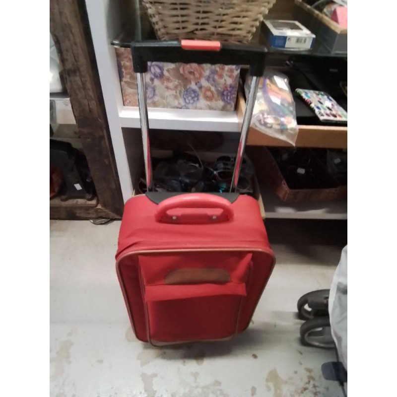 VALISE ROUGE PETIT MODÈLE 
