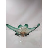 COUPE VERRE VERT BRUN