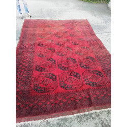 TAPIS PERSAN TON ROUGE 350X255