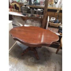 TABLE VIOLON NOYER UN TIROIR 