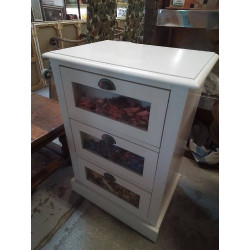 MEUBLE D’APPOINT BLANC 3...