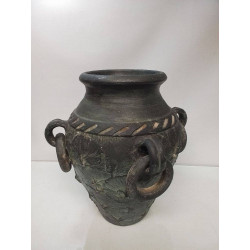 VASE TERRE CUITE VERT