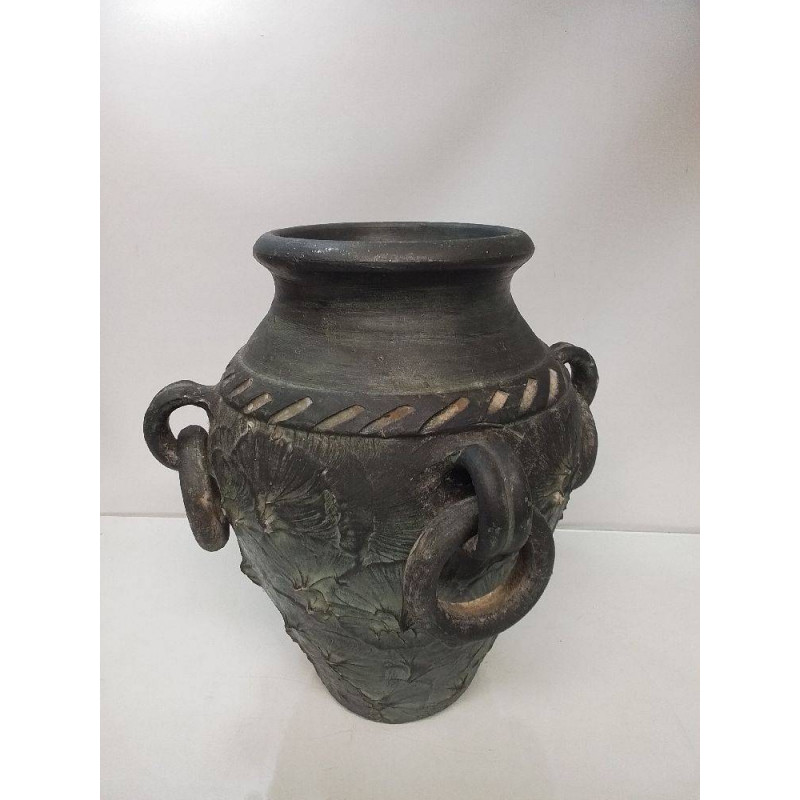 VASE TERRE CUITE VERT