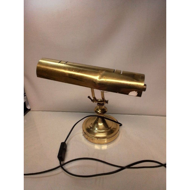 LAMPE A POSER METAL DORÉ 
