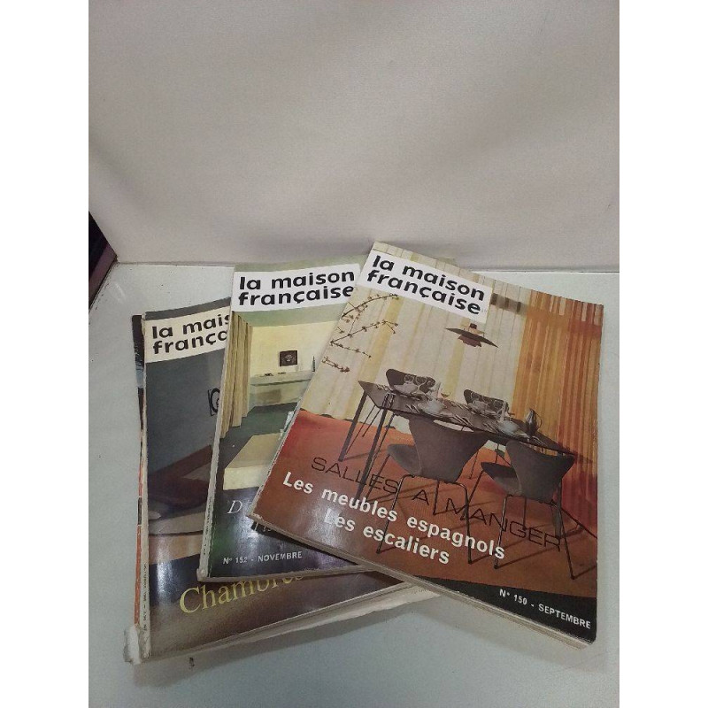 LOT REVUES LA MAISON FRANCAISE 