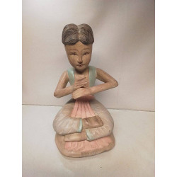 STATUETTE ASIATIQUE EN BOIS 