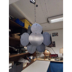 LAMPE VINTAGE A FACETTES 