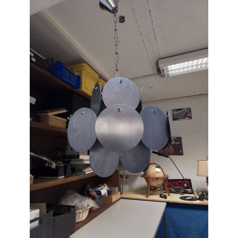 LAMPE VINTAGE A FACETTES 