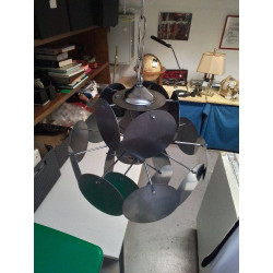 LAMPE VINTAGE A FACETTES 