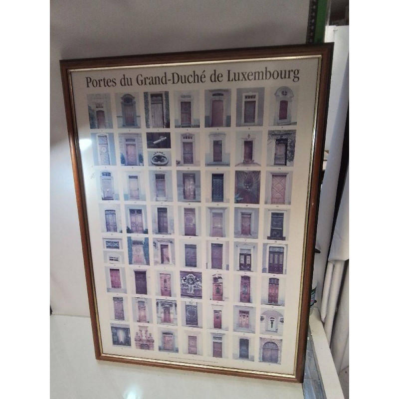 AFFICHE PORTES DU LUXEMBOURG 
