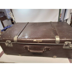 VALISE ANCIENNE MARRON 