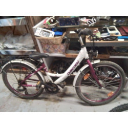 VELO DECSY BLANC MAUVE
