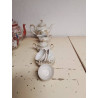 SERVICE A MOKA PORCELAINE DECOR ROMANTIQUE 