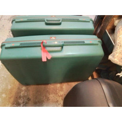 VALISE DELSEY VERTE + CLE