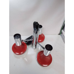 LUSTRE VINTAGE ROUGE 3...