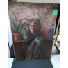 HUILE SUR TOILE PORTRAIT 