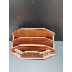 PORTE LETTRES BOIS