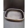 PLAT TERRE CUITE GRIS
