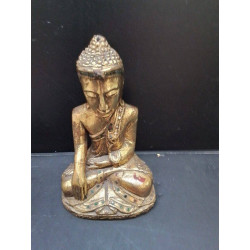 BOUDDHA ASSIS DORÉ 