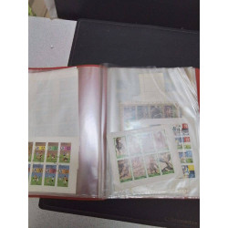 LOT DE PLANCHES DE TIMBRES POSTE 