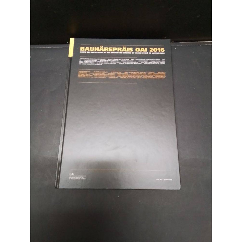 LIVRE BAUHÄREPRÄIS OAI 2016