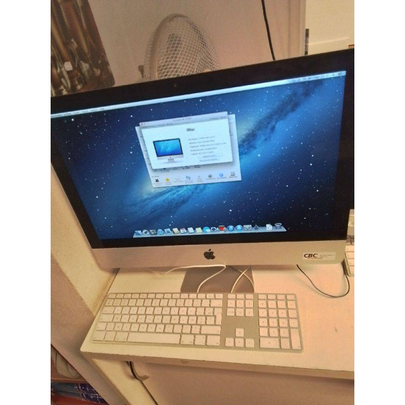 IMAC 21.5 POUCES 2,9GHZ INTEL CORE I5 8G ID/MDP:UTILISATEUR1